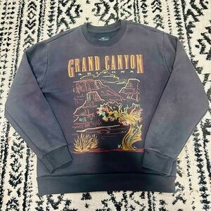 Hollister Grand Canyon Graphic Crewneck Sweater - Black
